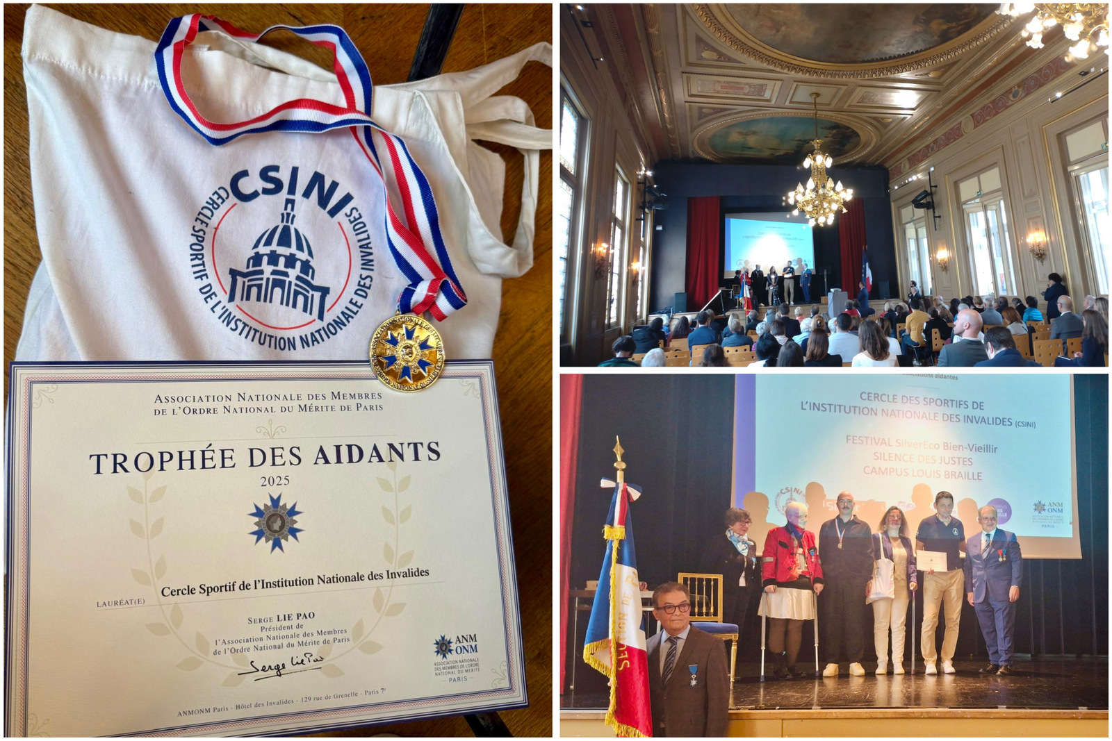 🏆 Le CSINI reçoit le Trophée des Aidants de l’ANMONM