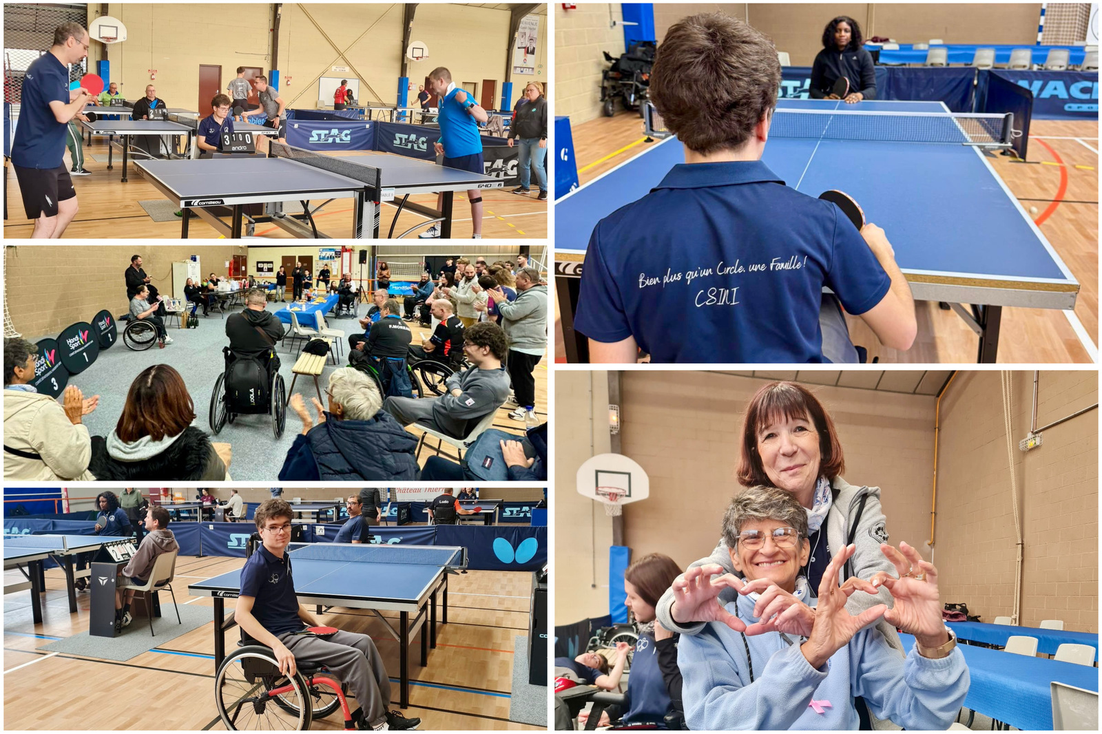 🏓 Le CSINI brille à l’Open National de Tennis de Table de Château-Thierry ! 🏓
