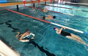 La section natation à l'honneur