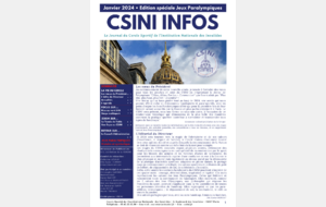 Parution CSINI Infos