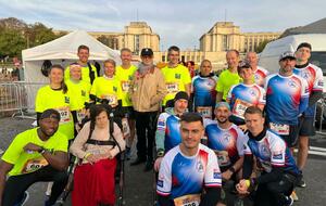 Le CSINI court les 20km de Paris