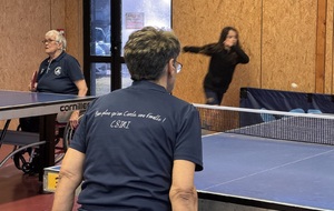 Ultime critérium pour les pongistes du club avant le championnat de France 🏓