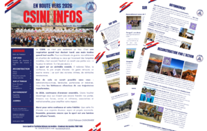 CSINI Infos ➡️ En route vers 2026 !