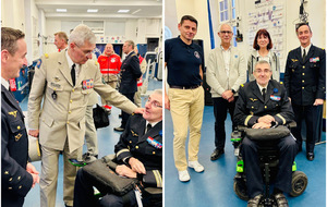 Le Chef d’état major des armées, le général Fabien Mandon, a rendu visite au CSINI.