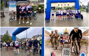 Direction les Invalides : un défi sportif et solidaire lancé depuis Bruz 🇫🇷💙