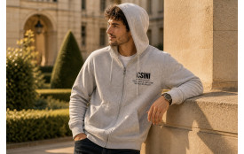 HOODIE - GRIS CLAIR