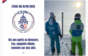 Eva, retour sur les skis après dix ans d’absence 🎿