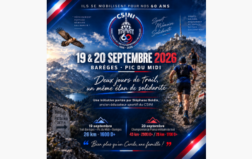 Ils se mobilisent pour nos 60 ans : deux jours de trail à Barèges