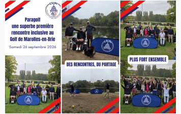 Paragolf : une première rencontre inclusive placée sous le signe du partage à Marolles-en-Brie ⛳