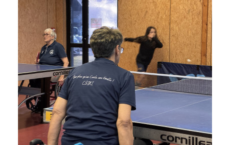 Ultime critérium pour les pongistes du club avant le championnat de France 🏓