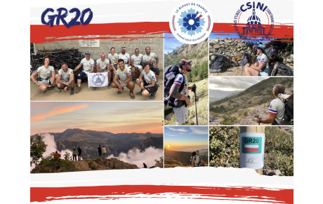 ⭕️ RAID DU CERCLE : GR20 SENTIER DE RESILIENCE ⭕️ 🙏 MERCI À NOS PARTENAIRES 1️⃣ Bleuet de France