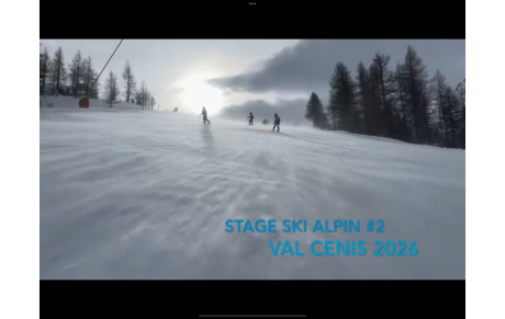 🎿 Clap de fin du troisième et dernier stage de reconstruction par le sport – Ski 2026