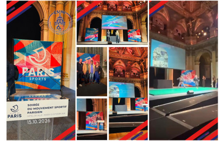 Le CSINI à l’Hôtel de Ville de Paris pour la Soirée du mouvement sportif parisien